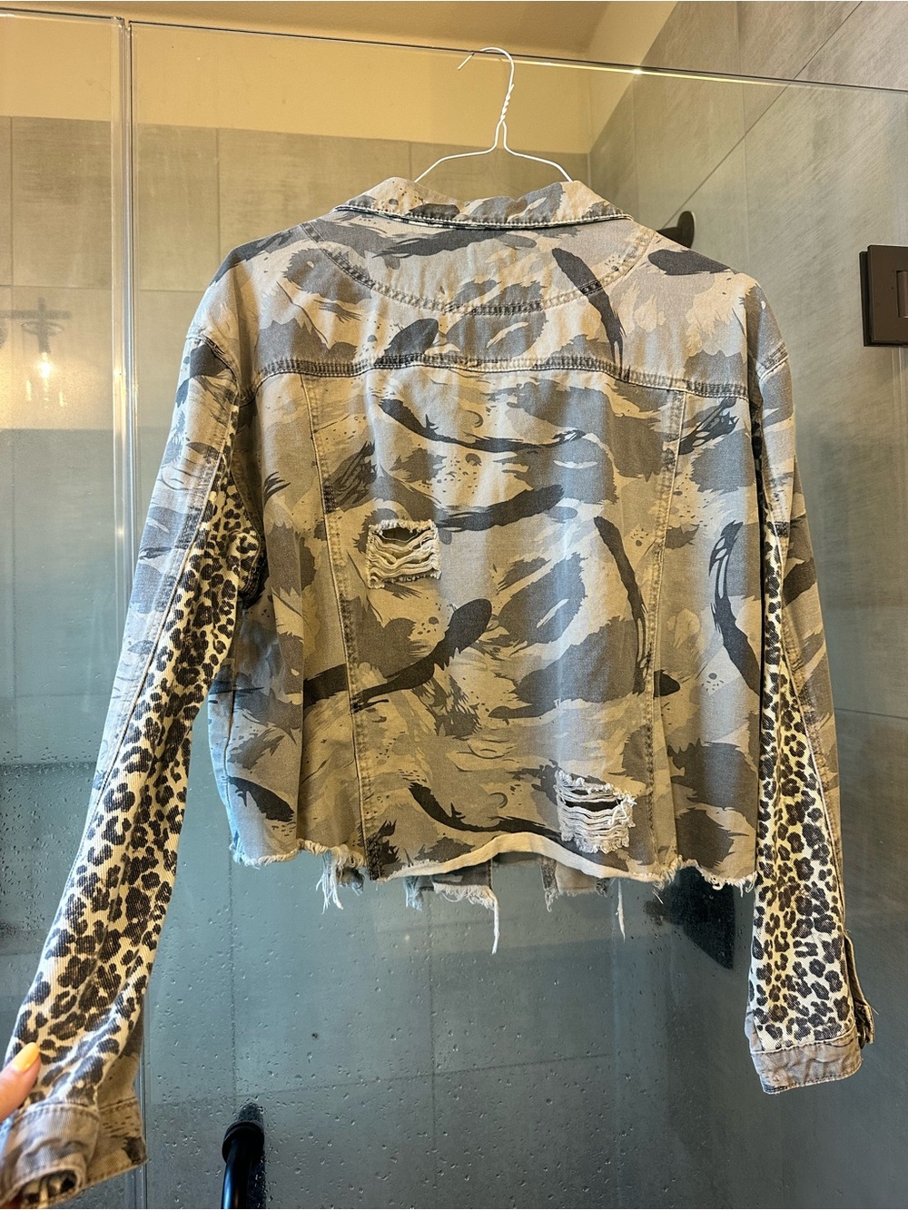 POL Camo and Leopard Jacket - Picture 2 of 2